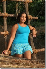 Actress Meghna Naidu Hot Pics in Ilamai Oonjal Movie