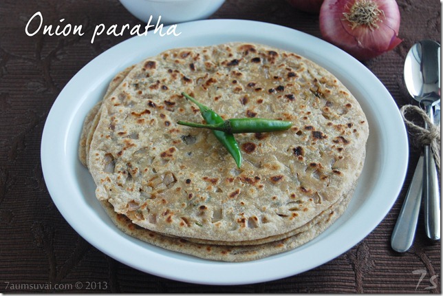 Onion paratha