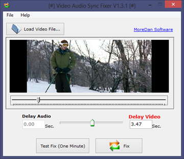Fix Out of Sync Audio of a Video File