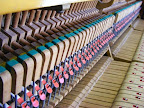 Bluthner 1930's rebuilt upright piano