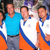 El líder Jimmy Jairala junto con los dirigentes locales