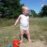 Theodor gør klar til at grave Rømø op &ndash; 03-aug-2010