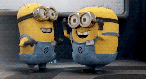 fangirling minions fangirling minions