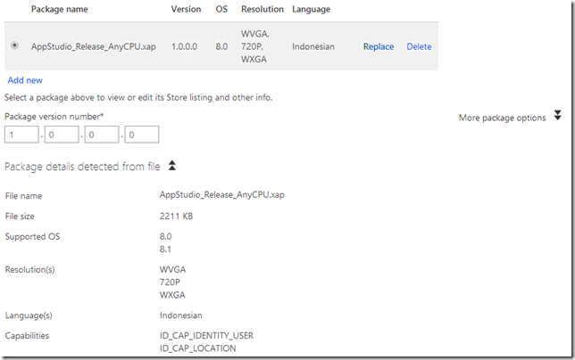 Publish aplikasi Windows Phone ke Store Publish aplikasi Windows Phone ke Store