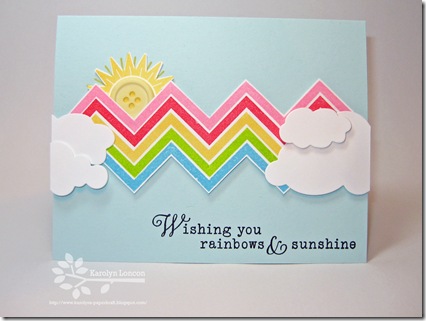 Wishing you Sunshine & Rainbows Edited