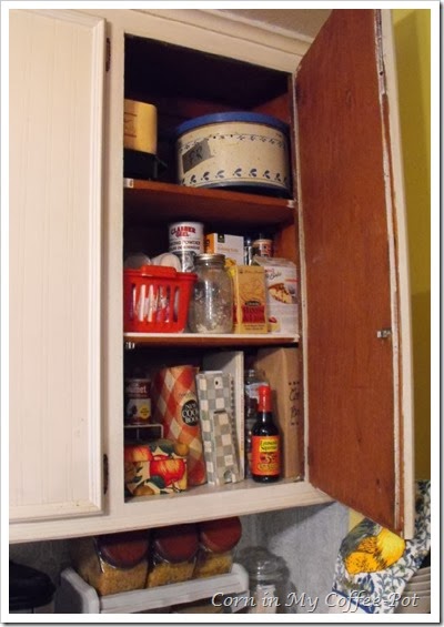 Finding Pantry Space right cupboard