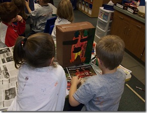 painting totem poles