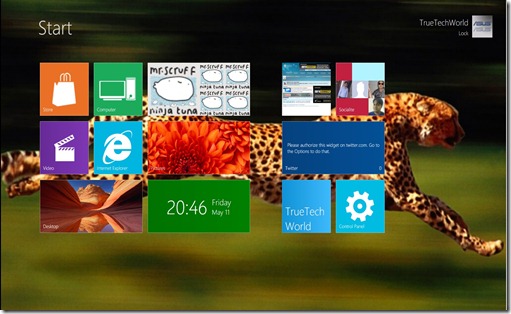 Windows 8 Transform Pack Metro Background