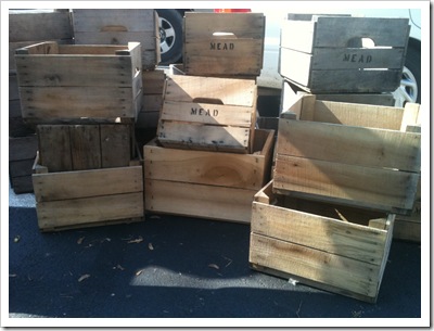 mead wooden crates