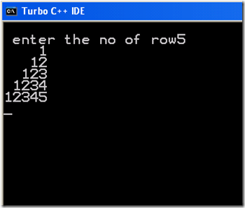 Java Program To Print Numbers In Pyramid