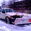 Clearing the snow on the back roads