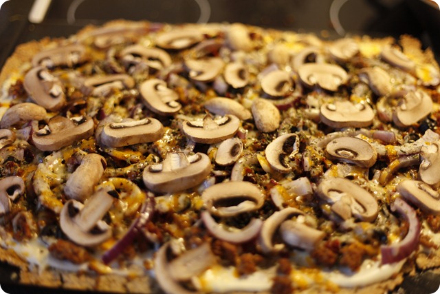 Havrepizza! 008