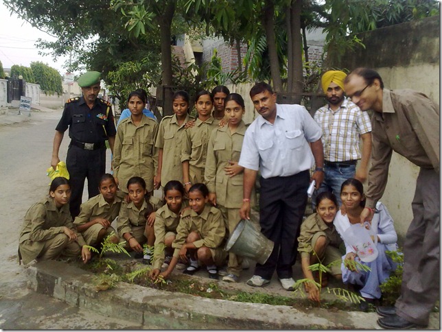 GHS Tejli_Tree Plantation_1 GHS Tejli_Tree Plantation_1