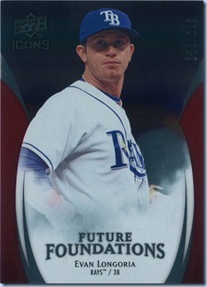 2009 Icons Longoria 60 of 999 2009 Icons Longoria 60 of 999