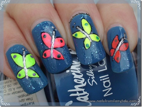 neon butterflies 3