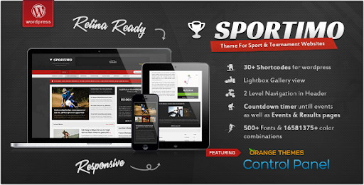 Sportimo - Sport & Events Magazine Theme - News / Editorial Blog / Magazine