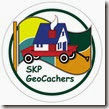 SKP Geocachers window decals