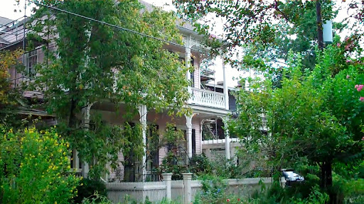 Historic Beauregard Town garden, Baton Rouge, LA