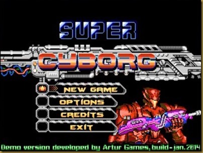 Super Cyborgタイトル