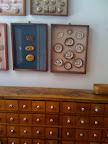 a wall in one of my favorite shops - tender buttons in new york. a wall in one of my favorite shops - tender buttons in new york.