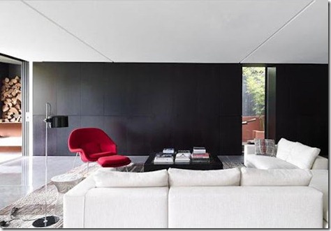 minimalist interior house design concept