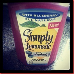 blueberry lemonade