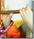 [Krishna holding flute]