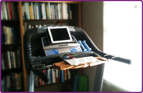 Treadmill desks might be the next office health trend