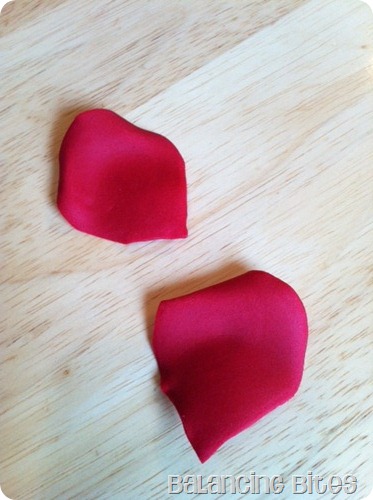 How to make gum paste rose petals 2
