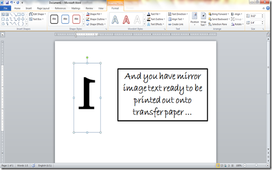 how-to-make-mirror-image-text-in-word make-mirror-image-text-in-Microsoft-Word