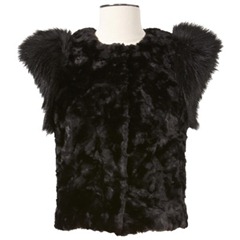 faux fur vest