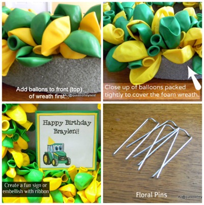 Balloon Wreath Supplies Collage Final Copy Balloon Wreath Supplies Collage Final Copy
