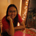 Wifey waiting excitedly for her order at Papa Razzi's