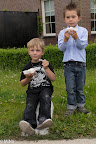 Straattekenen kleuters: Foto