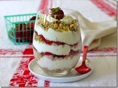 strawberry parfait