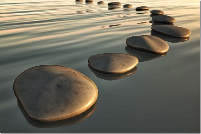 stepping stones stepping stones