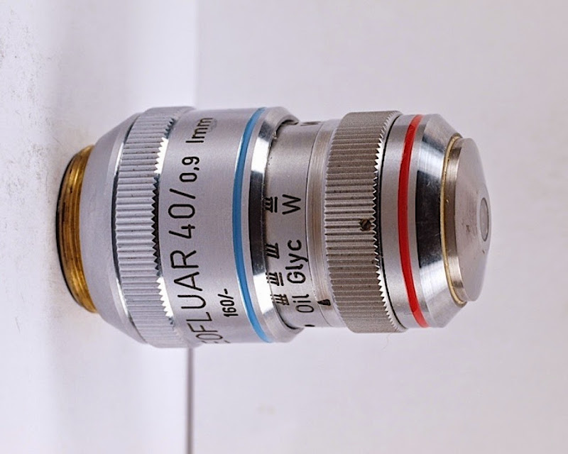 Zeiss PlanNEOFLUAR 40x Water Oil Glycerine Multi Immersion Microscope