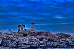 - Nubble lightD7K_1939 January 07, 2012 NIKON D7000