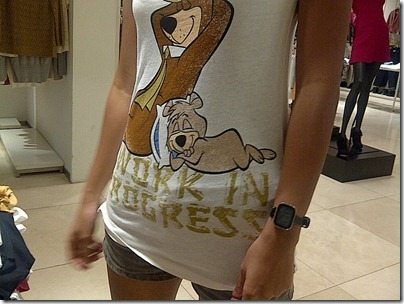 Yogi Bear and Boo shirt by Zara