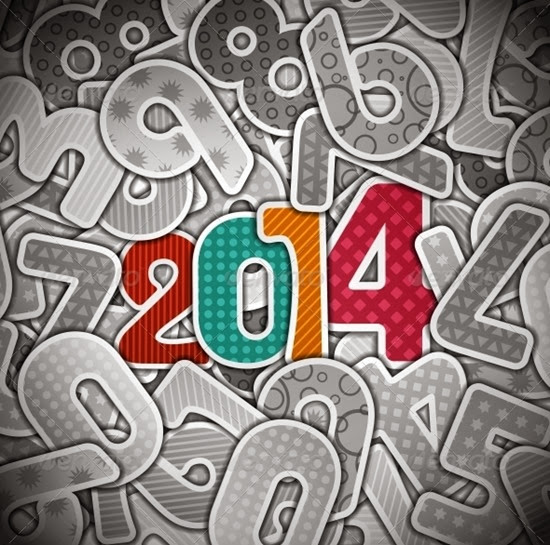 цифра 2014 цифры 2014 года