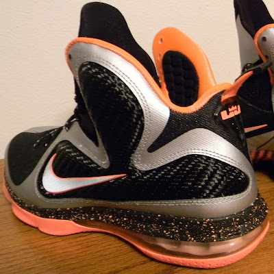 nike lebron 9 gr silver black orange 2 08 New Pics: Upcoming Nike LeBron 9 Mango Slated for March 2nd