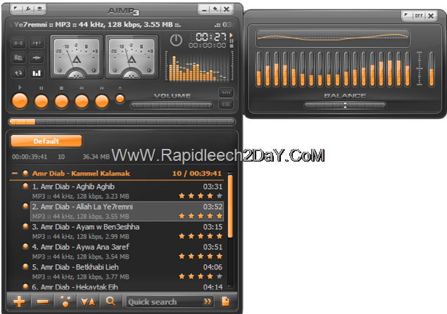 Download AIMP v3.20 Build 1155 Best free Audio Player Released Final - (16.11.2012) Download AIMP v3.20 Build 1155 Best free Audio Player Released Final - (16.11.2012)