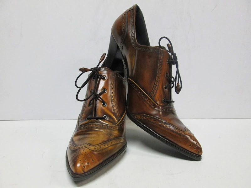 Stuart Weitzman Lace-Up Heels