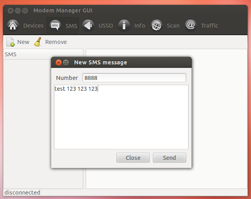 Modem Manager GUI su Ubuntu