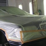 w124 cabrio trockeneisgereingt, rost partiell glasperlgestrahlt