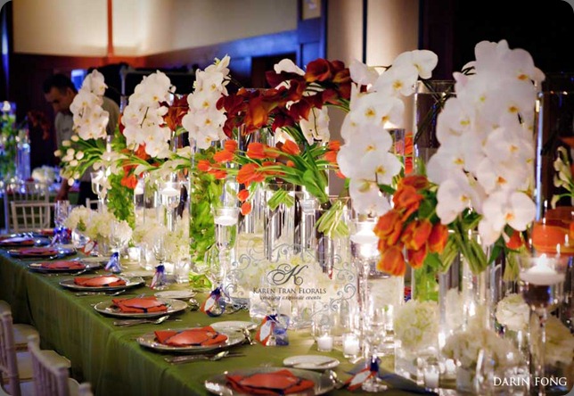Modern-head-table-wedding-flowers karen tran Modern-head-table-wedding-flowers karen tran