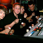 The crew enjoying some well earned desert at the end of the night. Although Jamie clearly needs some help. The crew enjoying some well earned desert at the end of the night. Although Jamie clearly needs some help.