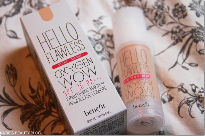 Benefit Hello Flawless Oxygen Foundation Review! - Katie Snooks