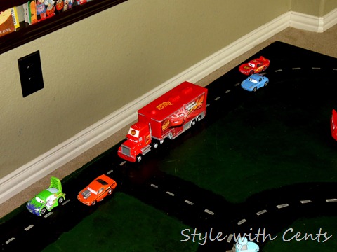 disney cars hot wheels race track 7