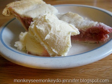 rhubarb pie